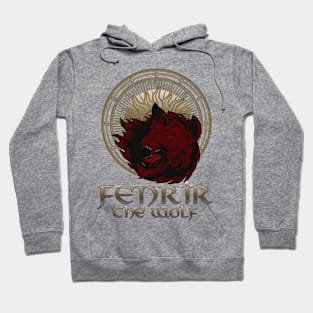 Fenrir the Wolf-A Viking Saga- Norse Mythology-Viking Hoodie